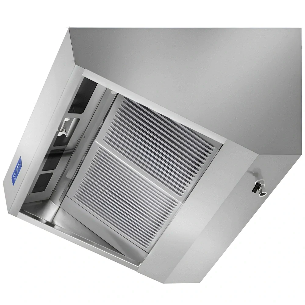 Nástěnná digestoř 1,6 m - s motorem, regulátorem, filtrem a svítidlem