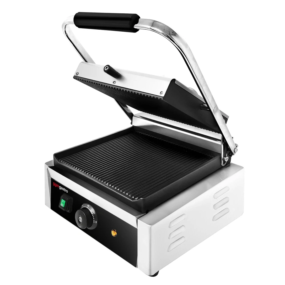 Kontaktní gril - 2 kW - Grilovací plocha: 270x255mm