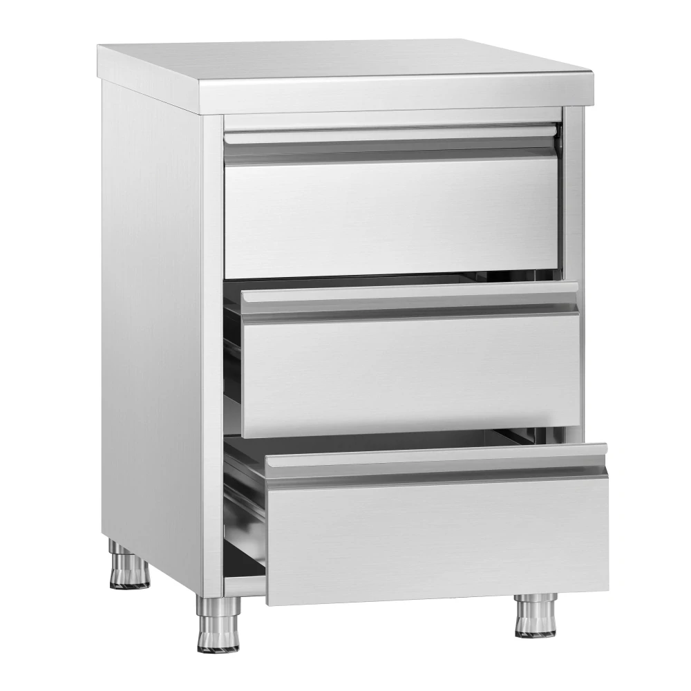 Zásuvková skříňka PREMIUM - 0,5 m - se 3 šuplíky