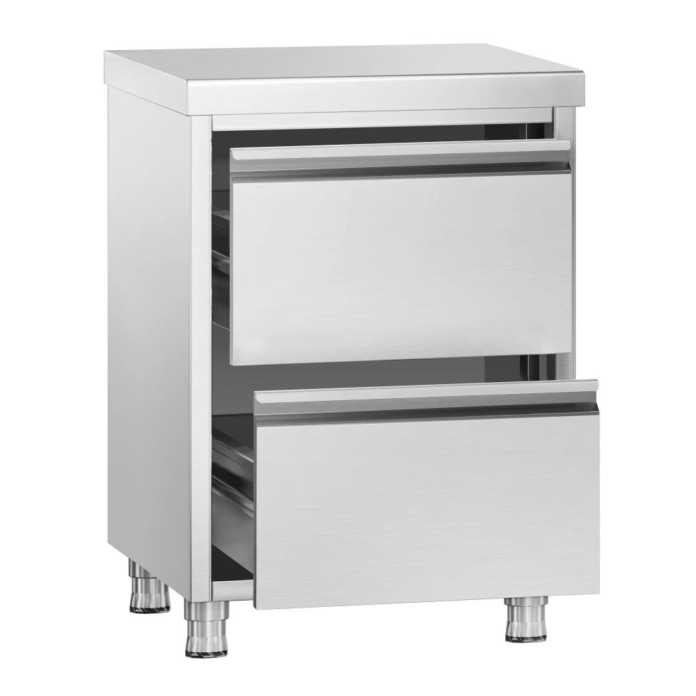 Zásuvková skříňka PREMIUM - 0,5 m - se 2 šuplíky