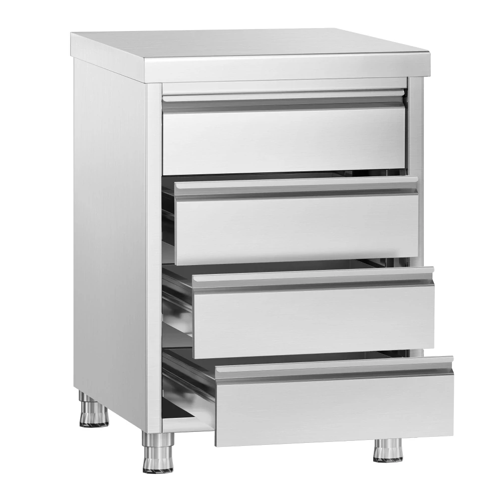 Zásuvková skříňka PREMIUM - 0,5 m - se 4 šuplíky