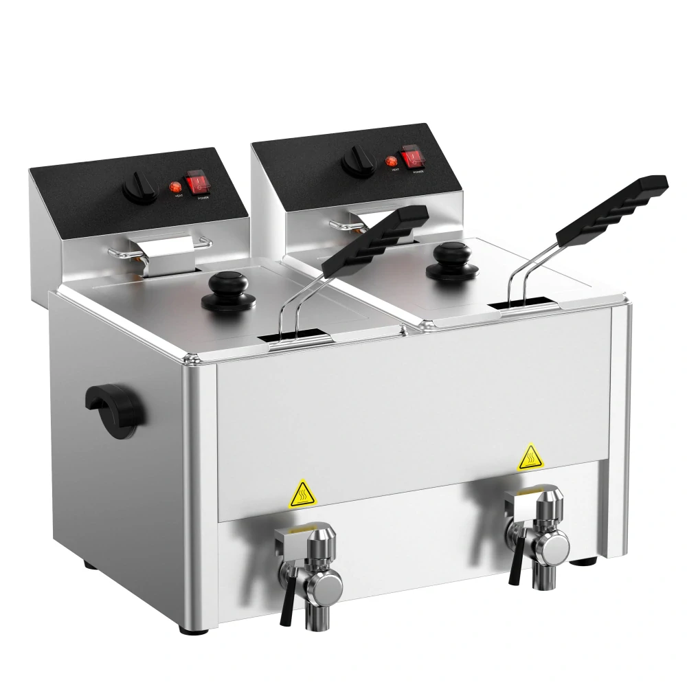 Fritéza 8+8L - 6,5 kW