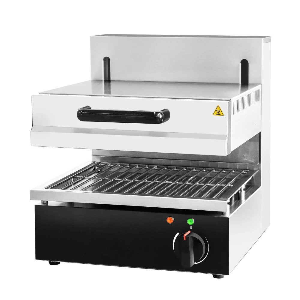 Pita trouba/ Salamander SPECIAL - s výškově nastavitelným topným tělesem - 0,45 m - Trouba na gratinování - Topinkovač