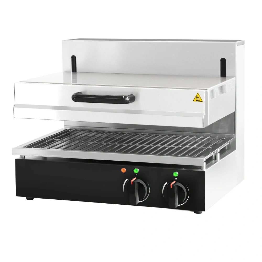 Pita trouba/ Salamander SPECIAL - s výškově nastavitelným topným tělesem - 0,65 m - Trouba na gratinování - Topinkovač