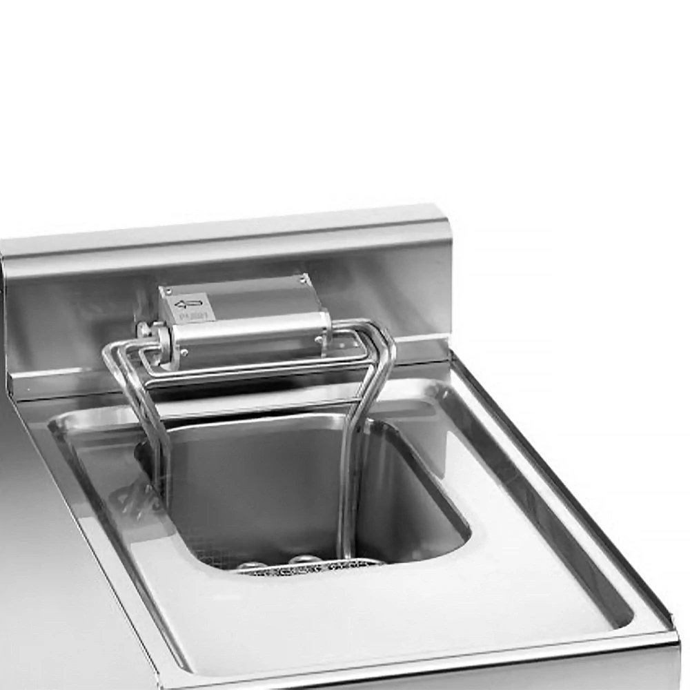 Elektrická dvojitá fritéza 10+10L se základním podstavcem