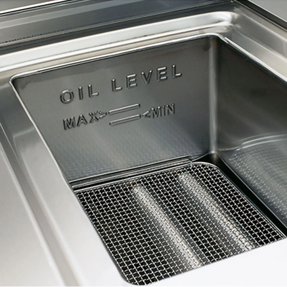 Dvojitá plynová fritéza - 10+10L - 13,8 kW