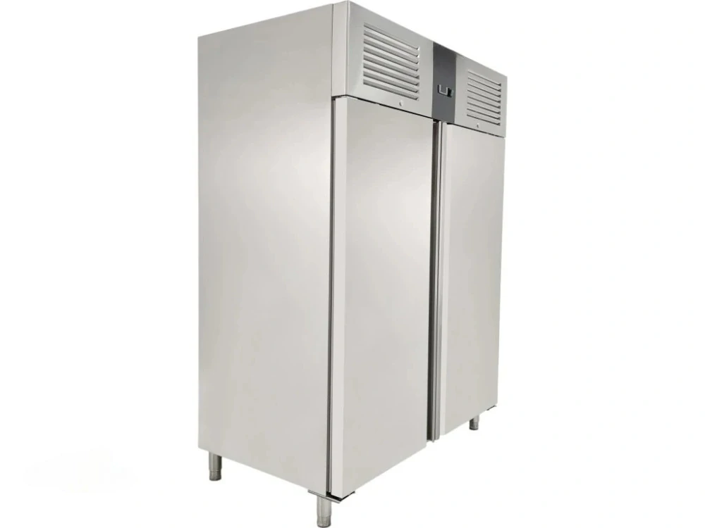 Lednice - 1,48 x 0,83 m – s 2 nerezovými dveřmi