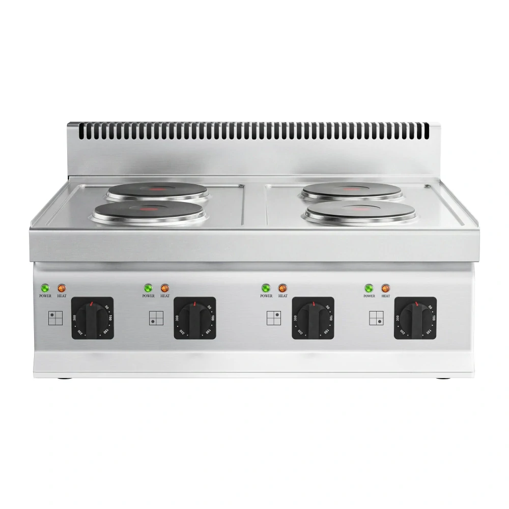 Elektrický sporák - 4x plotýnka kulatá (8 kW)