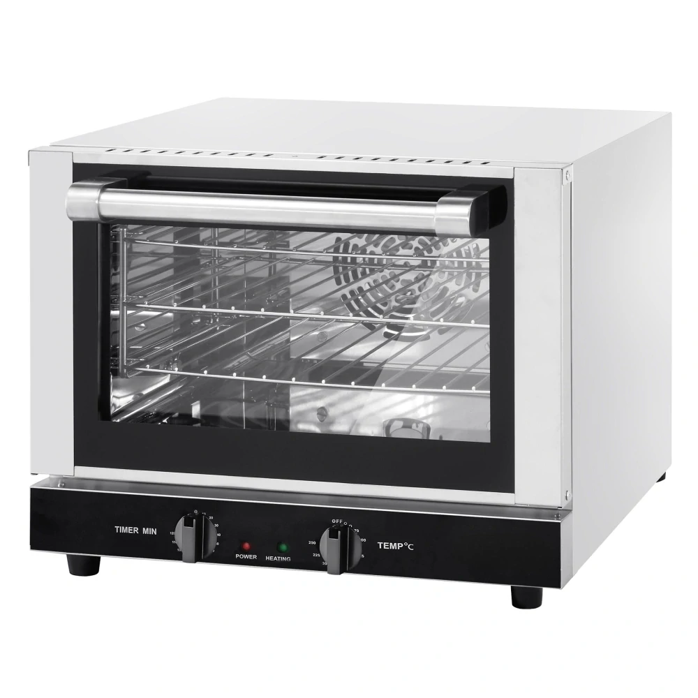 Elektrická Kompaktní horkovzdušná trouba - Manuální - 21 litrů - vč. 3 roštů 349x282 mm - s časovačem