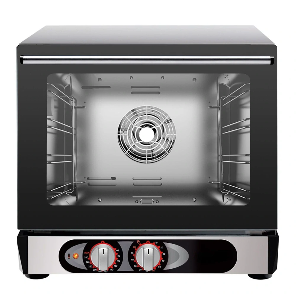 Elektrická Pekárenská horkovzdušná trouba - Manuální - 4x EN 60x40 - vč. 4 plechy 450x340 mm