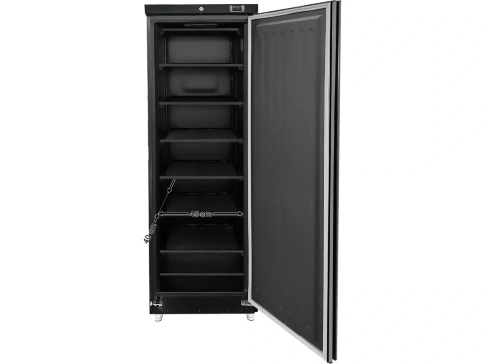 Mrazák 400 litrů černý