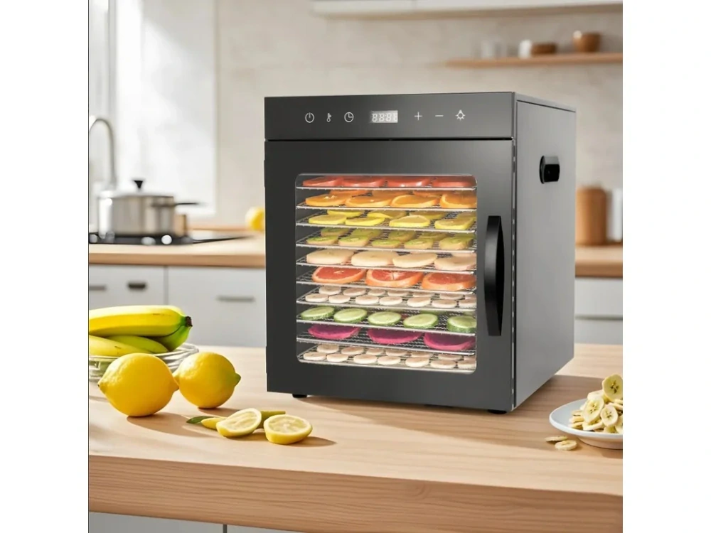 Sušička potravin s 10 nerezovými platy – 800 W