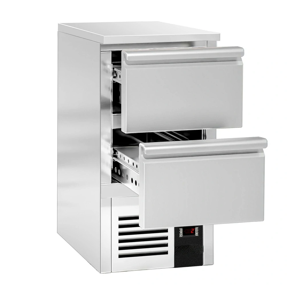 Chladicí stůl PREMIUM - 450x700 mm - se 2 zásuvkami
