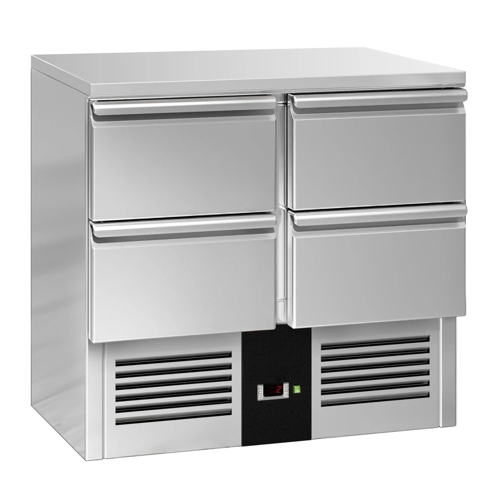 Chladicí stůl PREMIUM - 900x700 mm - se 4 zásuvkami