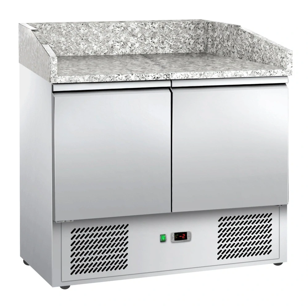 Chladicí stůl na pizzu ECO - 935x700 mm - Se 2 dveřmi