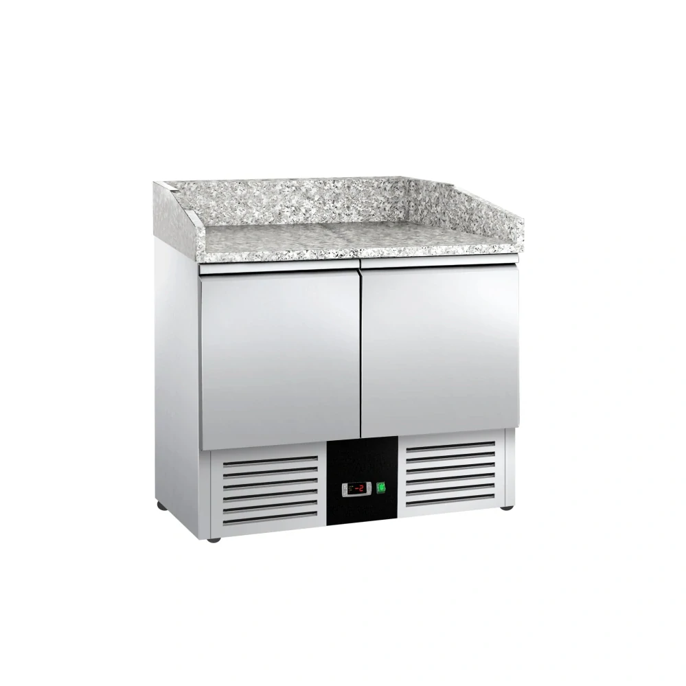 Chladicí stůl na pizzu PREMIUM - 2300x700 mm - se 5 dveřmi