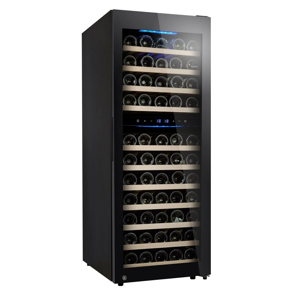 Vinotéka / Chladnička na víno - 2 klimatické zóny - 200 l - max. 73 lahví