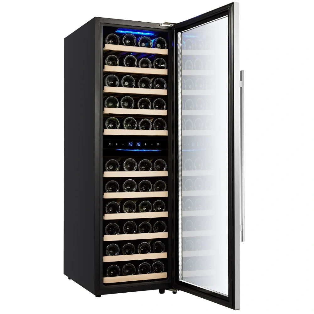 Vinotéka / Chladnička na víno - 2 klimatické zóny - 160 l - max. 53 lahví