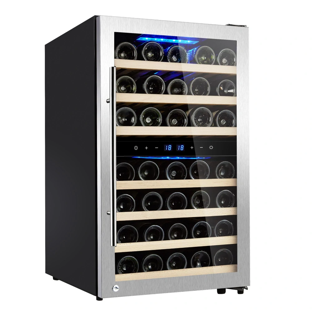 Vinotéka / Chladnička na víno - 2 klimatické zóny - 120 l - max. 45 lahví