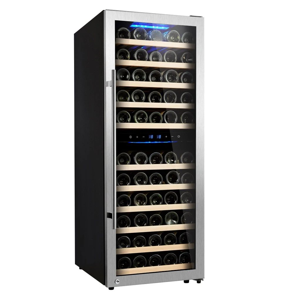 Vinotéka / Chladnička na víno - 2 klimatické zóny - 200 l - max. 73 lahví