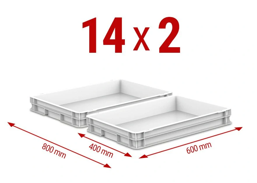 Pekařská nerezová lednice PREMIUM - EN 600x800 - 850 L - s 1 prosklenými dveřmi