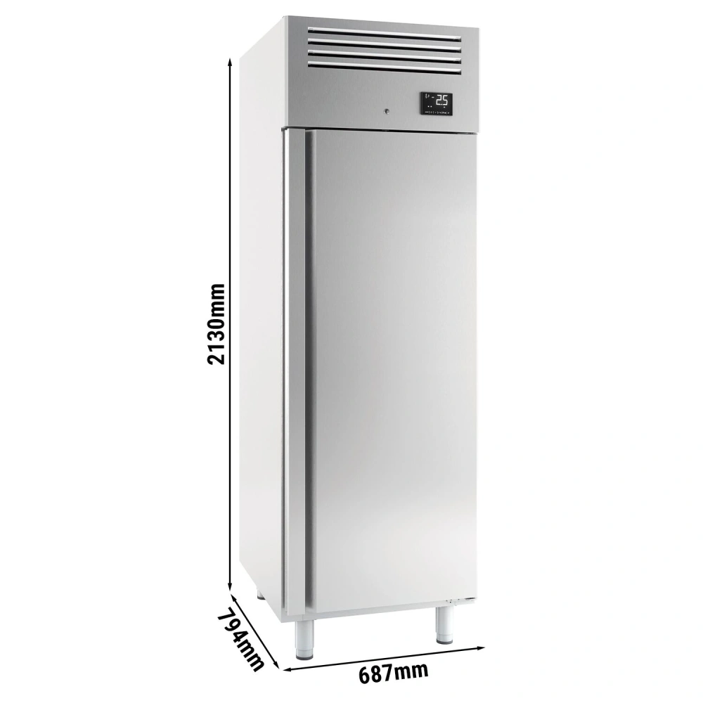 Pekařská nerezová lednice Premium Plus - EN 600x400 - 560 L - s 1 dveřmi