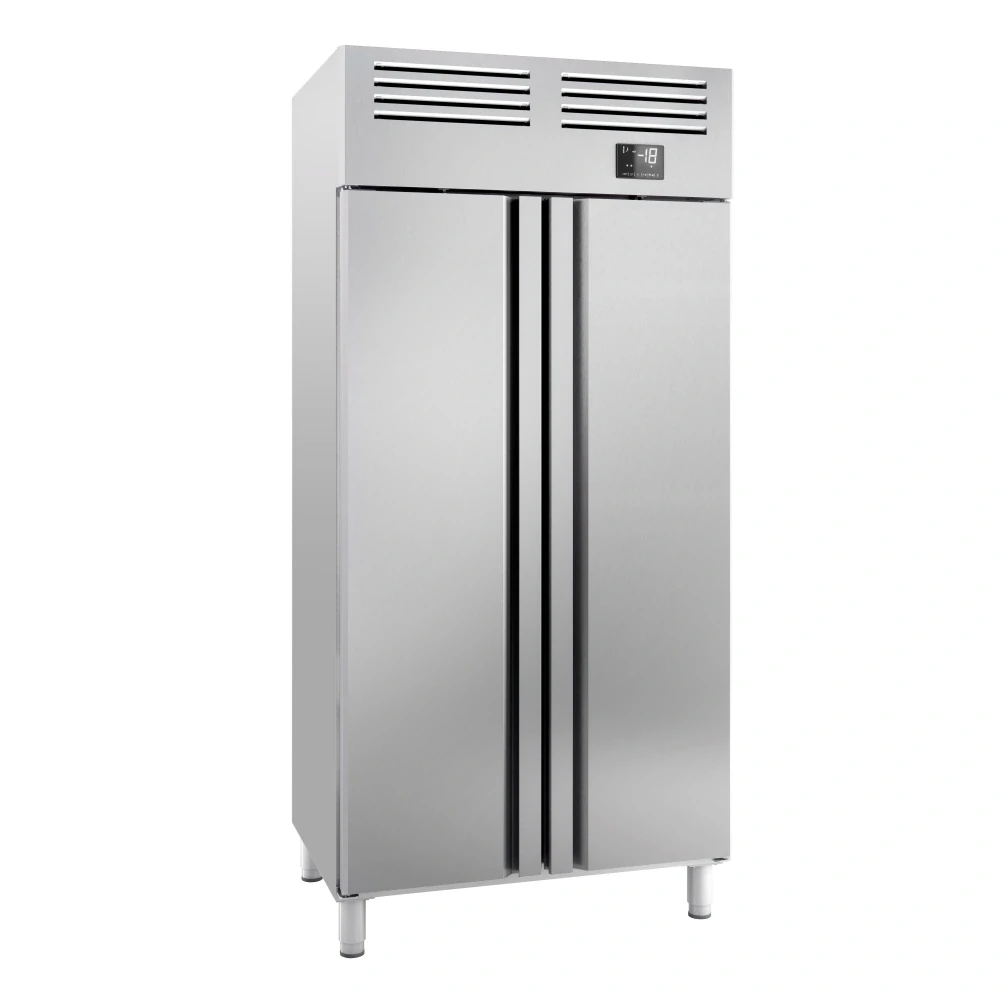 Nerezová mrazicí skříň PREMIUM PLUS - GN 1/1 - 745 L - Se 2 dveřmi