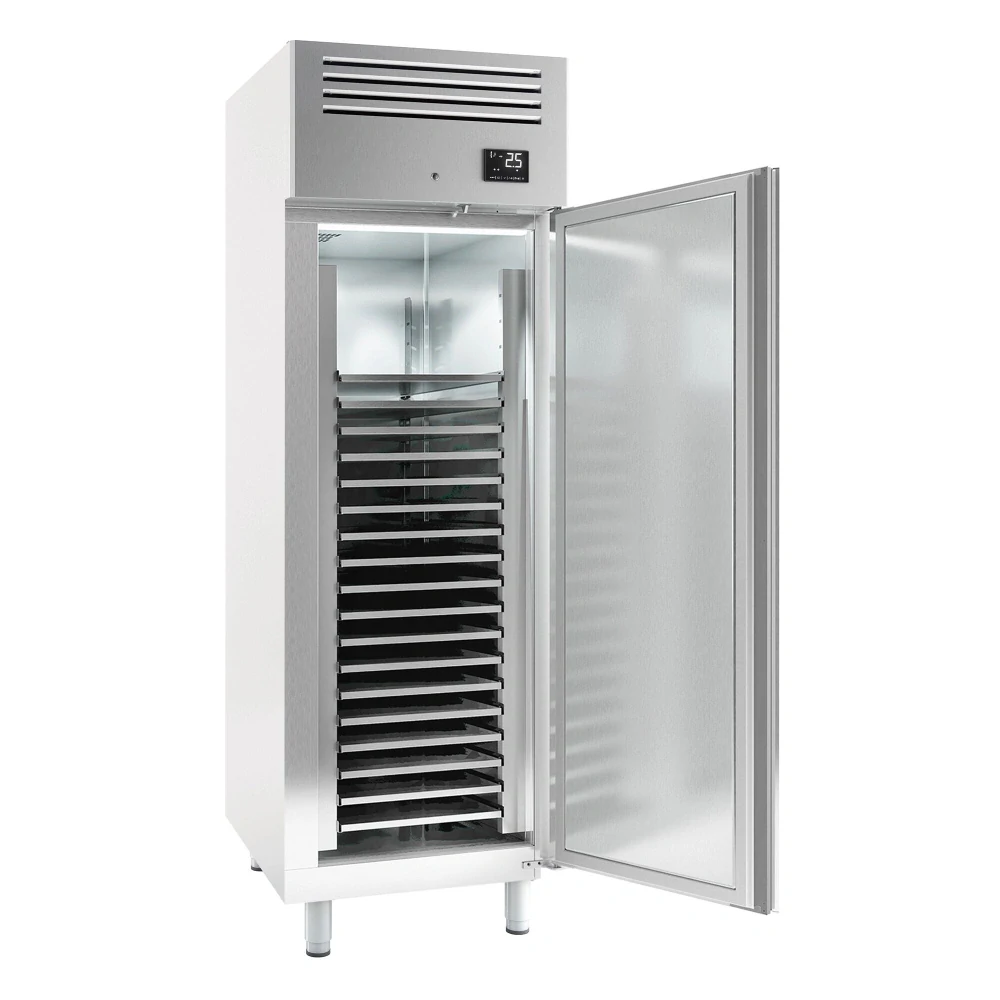 Nerezová pekárenský mrazk Premium PLUS - EN 600x400 - 560 L - s 1 dveřmi