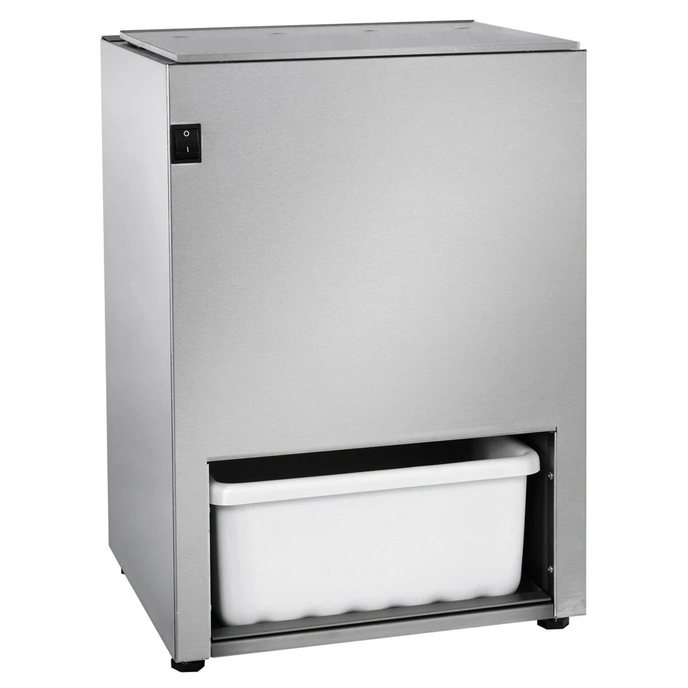 Drtič ledu - 5 kg/min - 140 W - vč. zásobníku 5 kg - nerezová ocel