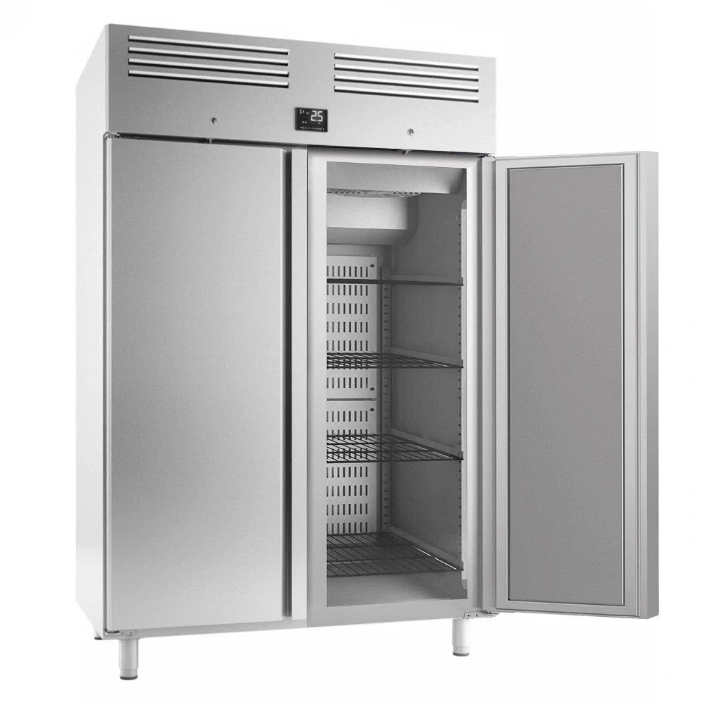 Pekařská nerezová lednice Premium Plus - EN 600x400 - 1240 L - se 2 dveřmi