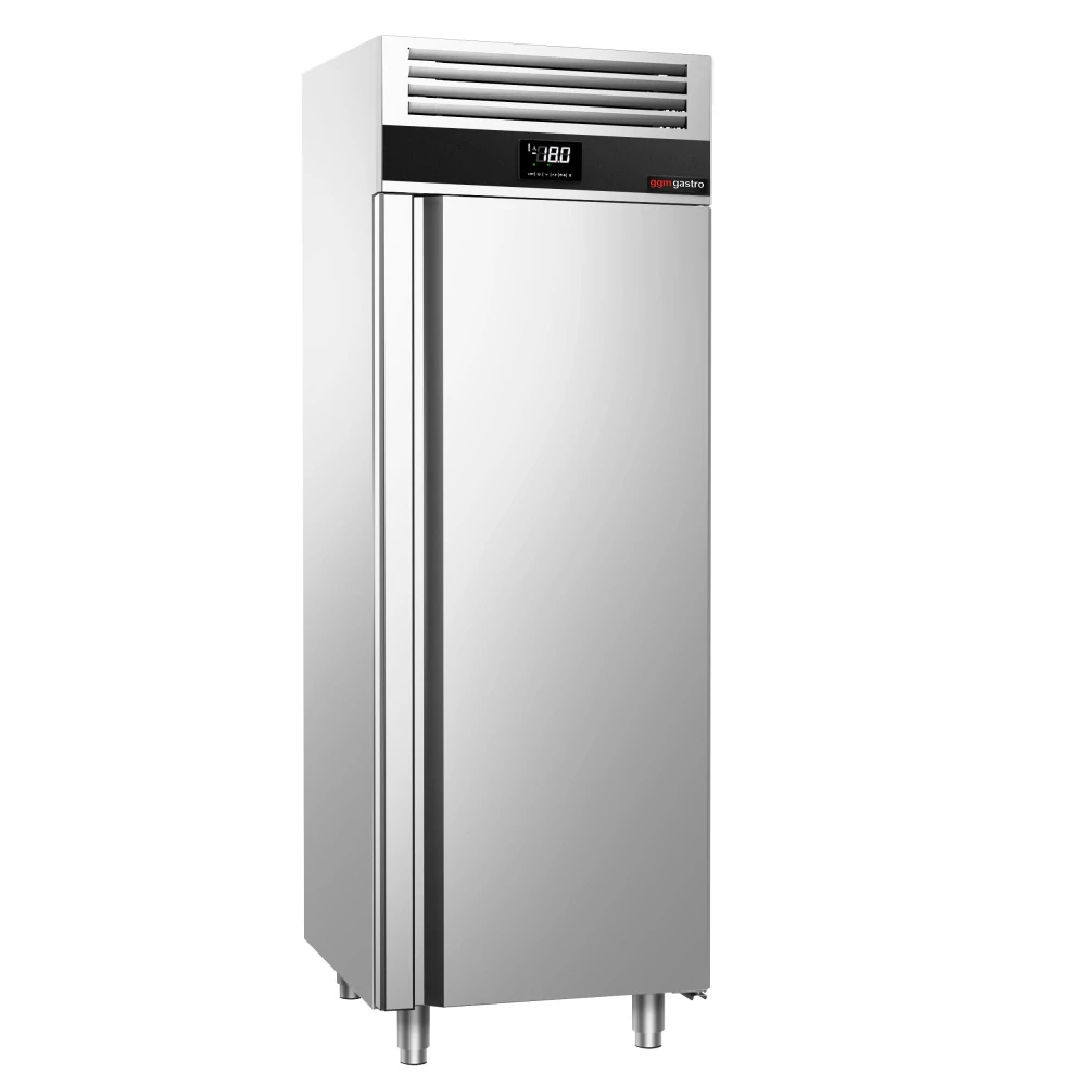 Nerezová mrazicí skříň PREMIUM - GN 2/1 - 700 mm - 700 l - s 1 dveřmi