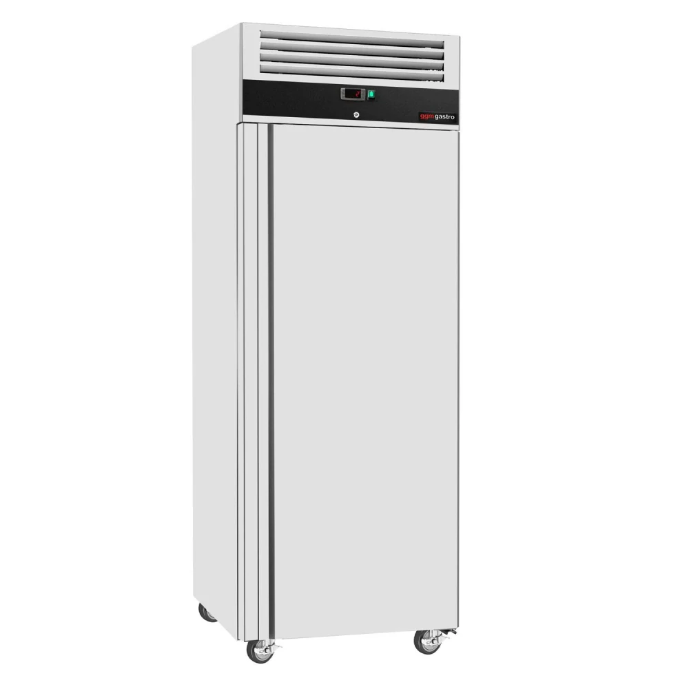 Nerezová skladovací lednice ECO - GN 2/1 - 650 L - s 1 dveřmi