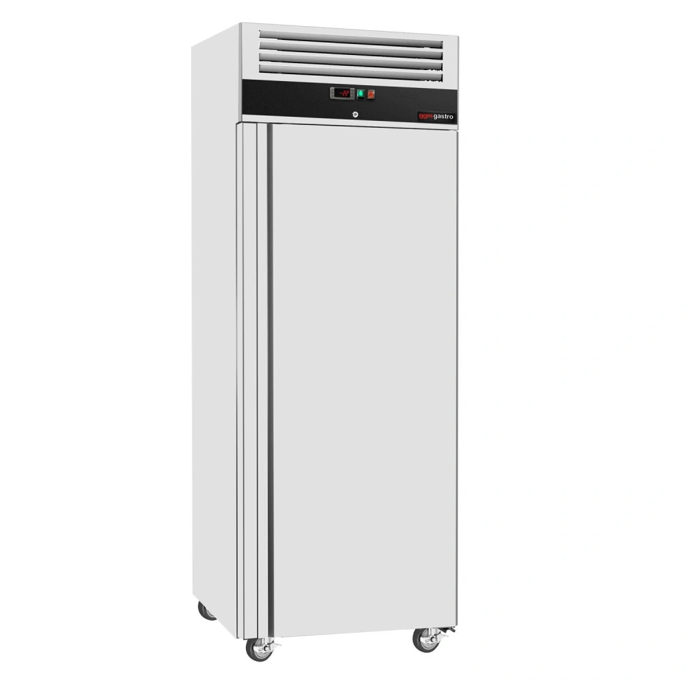 Nerezová mrazicí skříň ECO - GN 2/1 - 650l - s 1 dveřmi