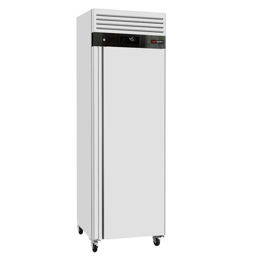 Nerezová chladicí skří ECO - 600L - s 1 dveřmi - vnitřní strana dveří z plastu