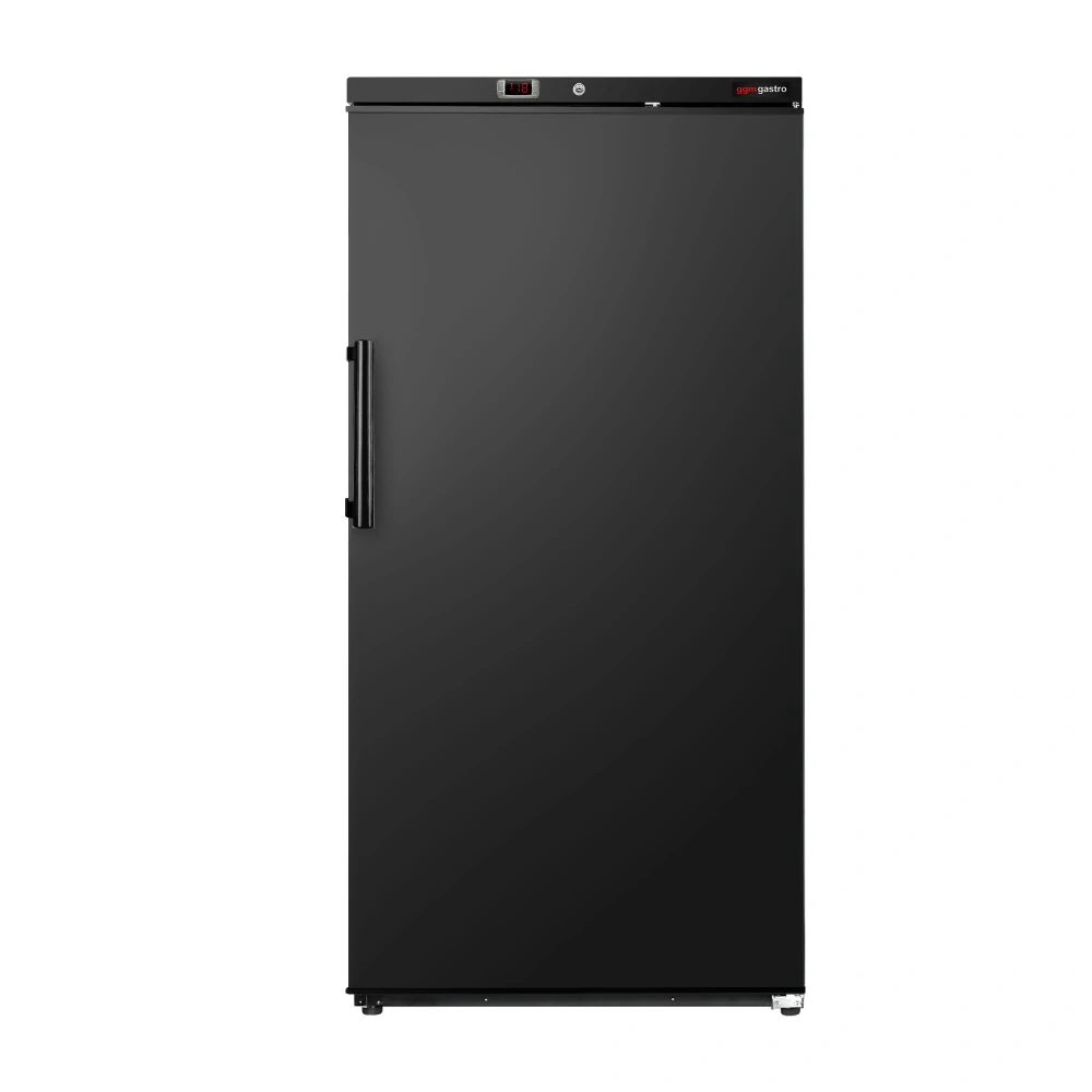 Nerezová mrazicí skříň ECO - 600 l - s 1 dveřmi - černá