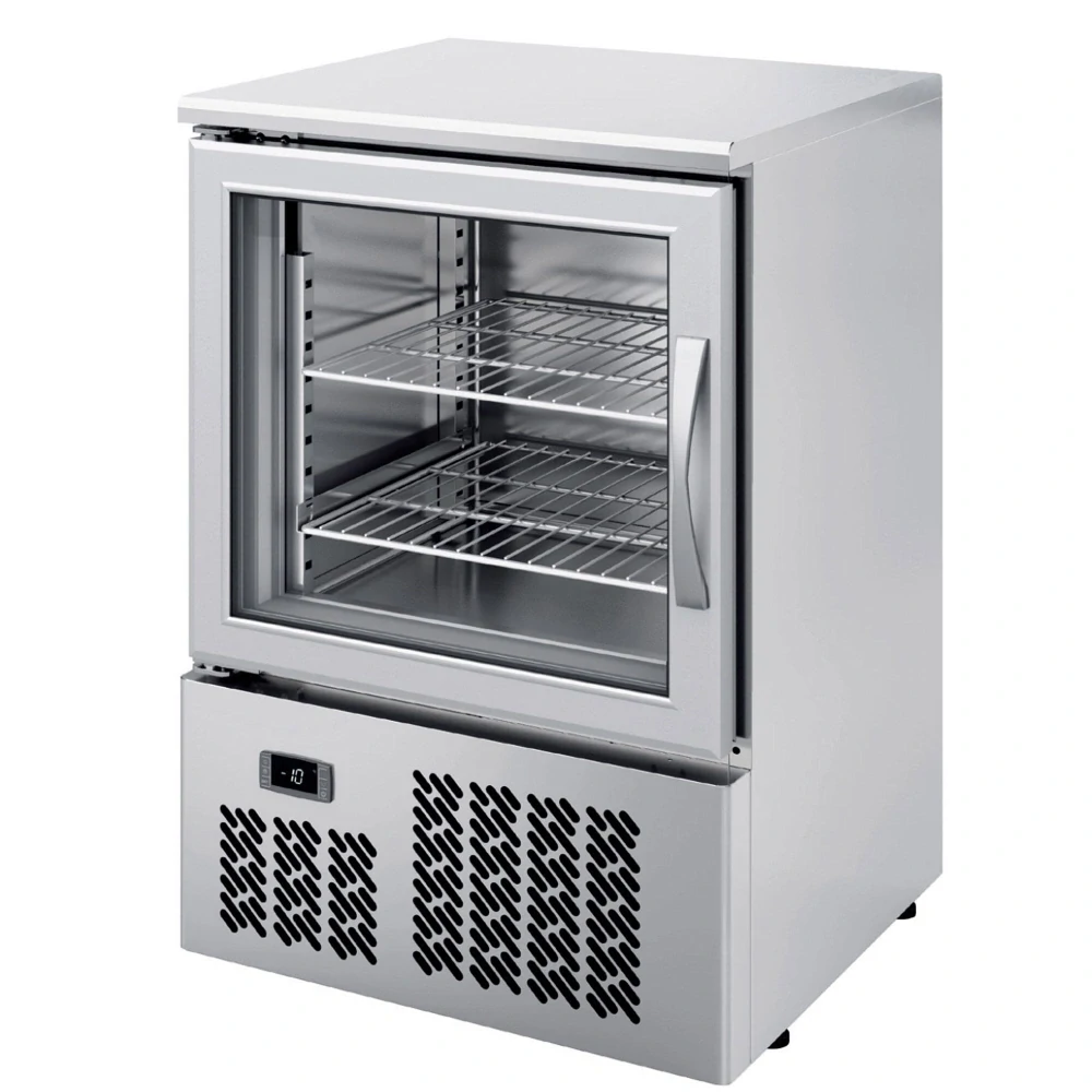 Mini mrazák nerezový Premium PLUS - 95 L - s 1 dveřmi
