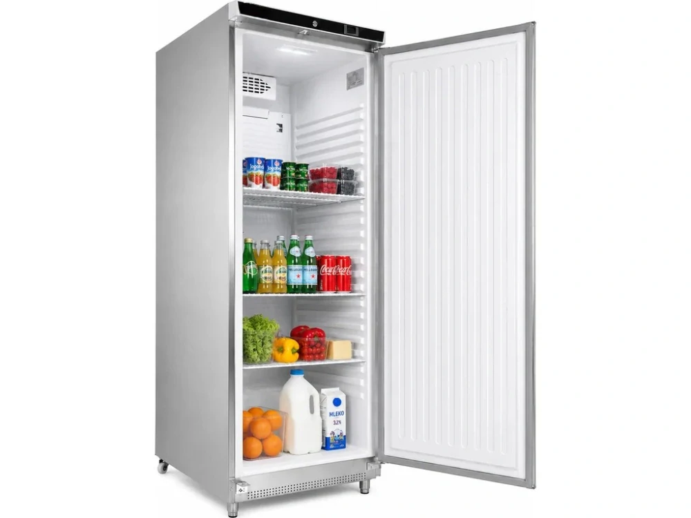 Nerezová lednice 600 litrů