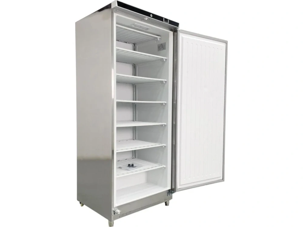 Mrazák 600 L Nerezový