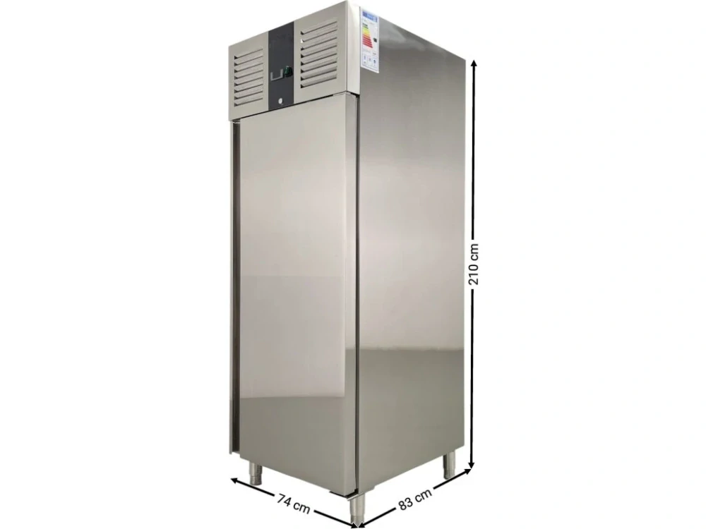 Lednice 650 litrů nerezová