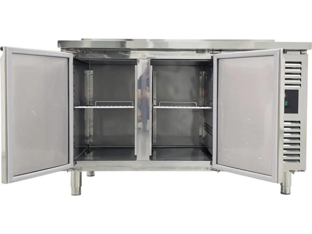 Chladicí stůl se 2 dvířky a zadním lemem