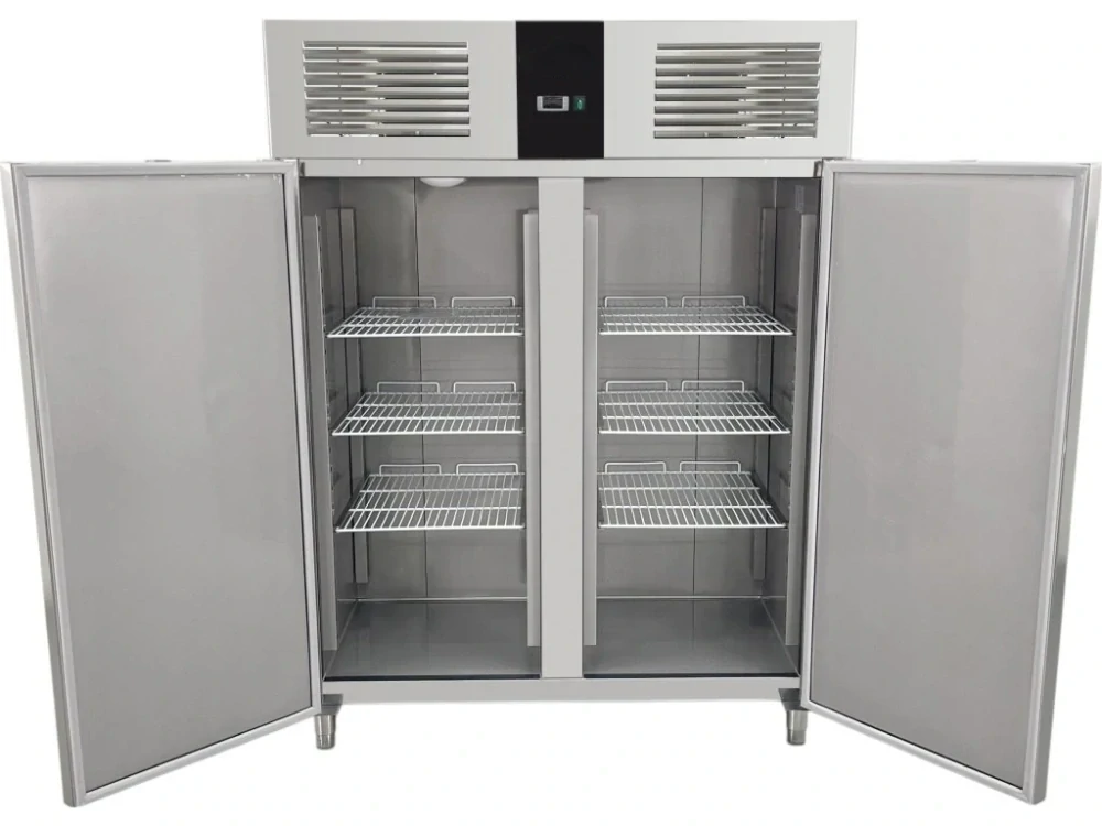 Chladící skříň– 1 040 l – se 2 dveřmi z nerezové oceli