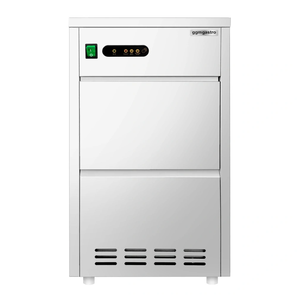 Výrobník kostek ledu - Dutý válec - 24 kg/24 h - vodou chlazené