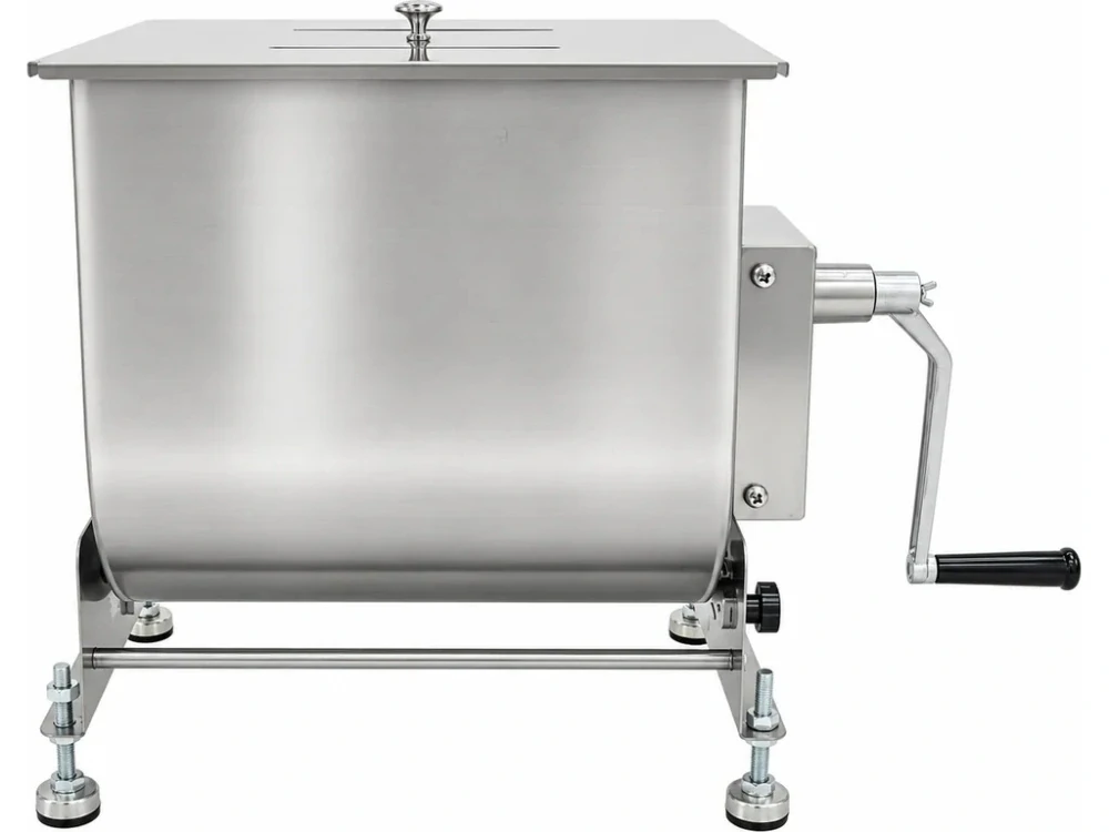 Elektrická míchačka na maso - 30 l  - s výklopnou nádobou a elektrickým motorem
