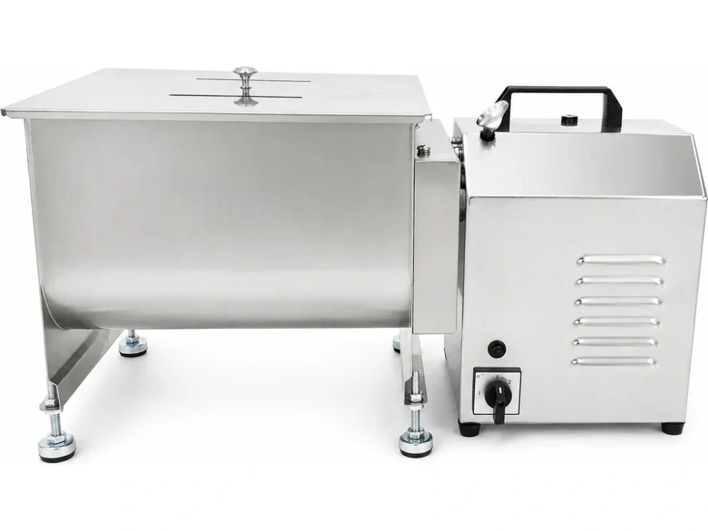 Elektrická Míchačka na maso - 20 l - dvojitá hřídel - s elektrickým motorem