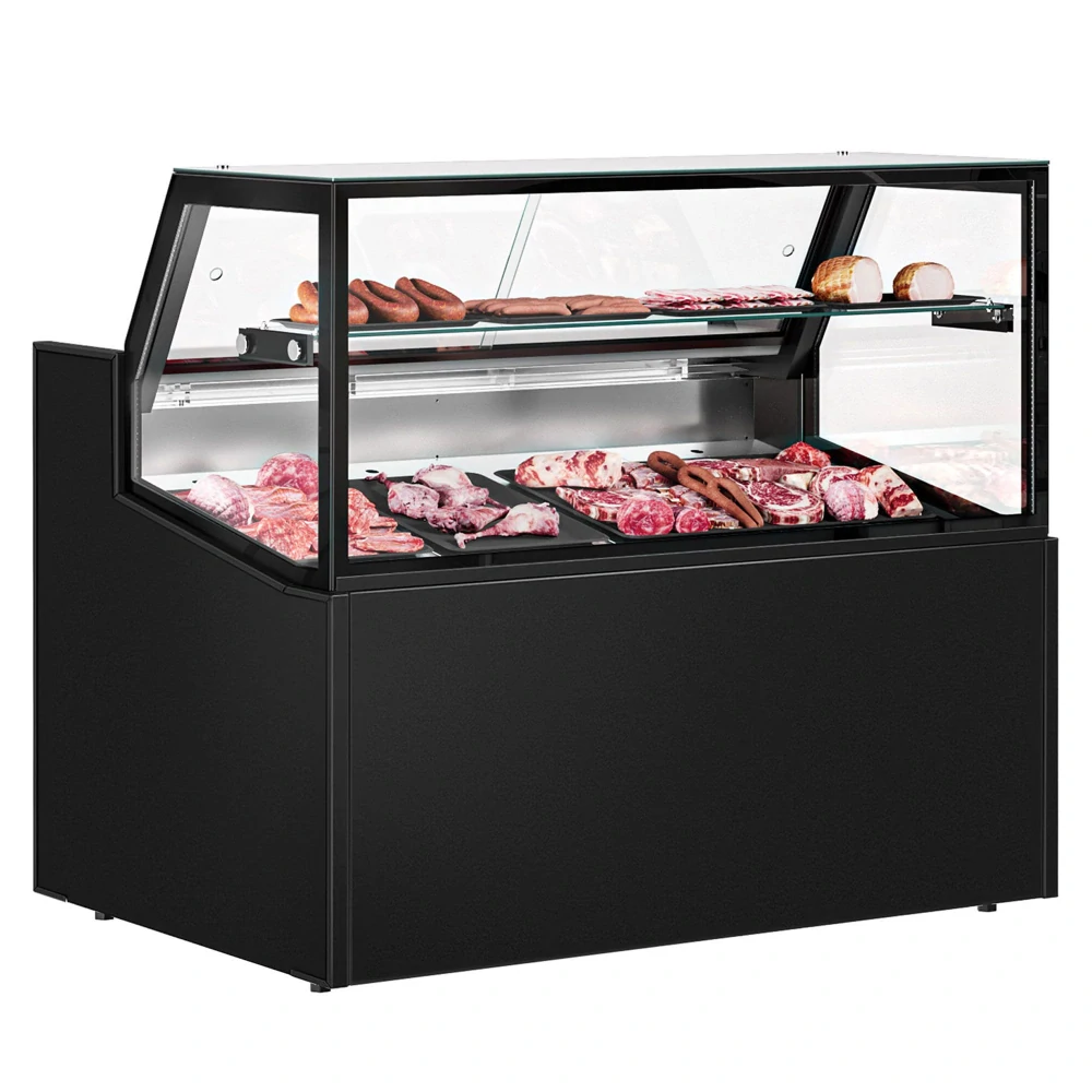 Chladicí pult - 1330 mm - 250L - s LED osvětlením a 1 policí