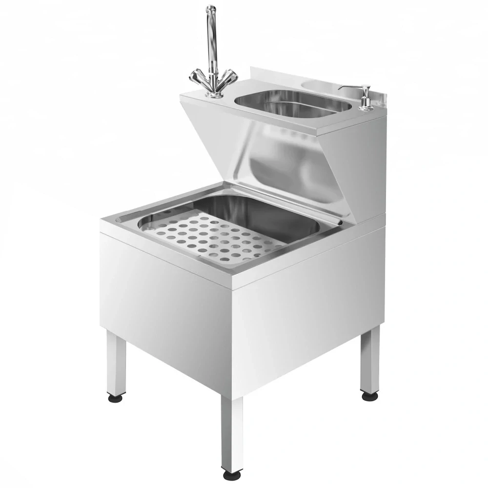 Umyvadlo na mytí rukou - čištění & oplachování - s dávkovačem mýdla