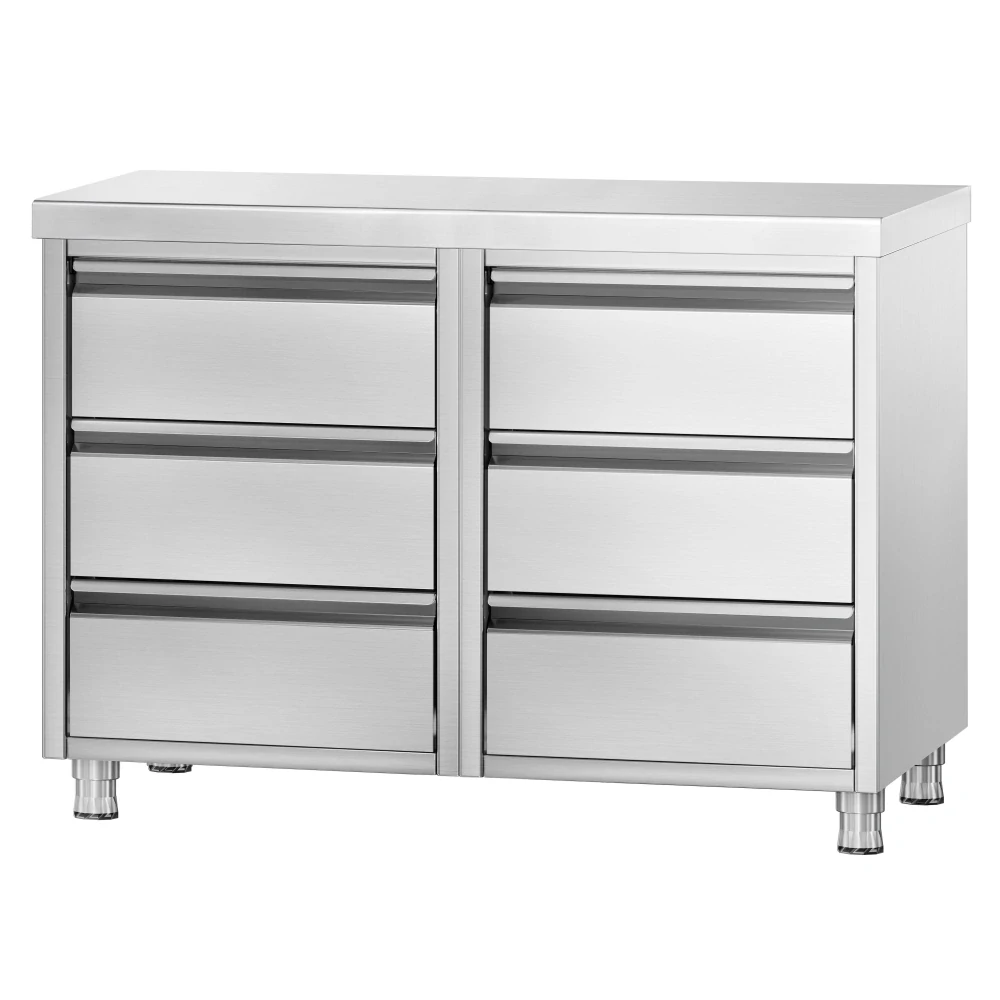 Zásuvková skříňka PREMIUM - 1,0 m - se 6 šuplíky