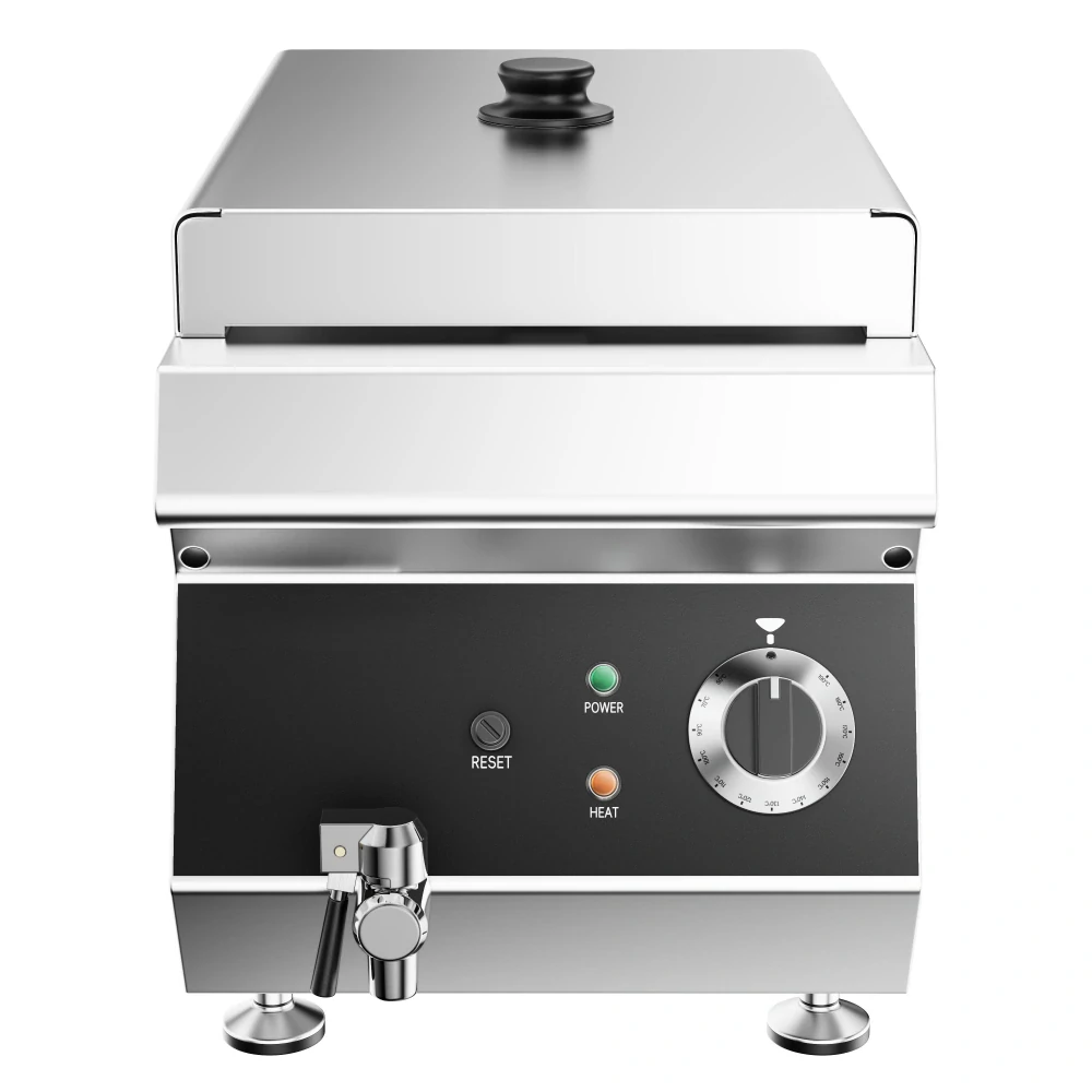 Fritéza - 13 litrů - 4,5 kW - s vypouštěcím kohoutkem