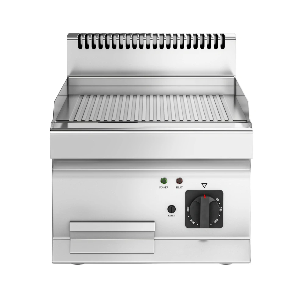 Elektrický gril - 3,6kW - drážkovaný