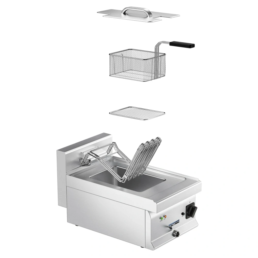 Elektrická fritéza - 10 litrů - 9 kW